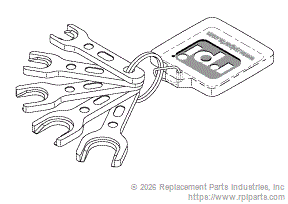 RPI RXT004 Collet Release Wrench Set 
