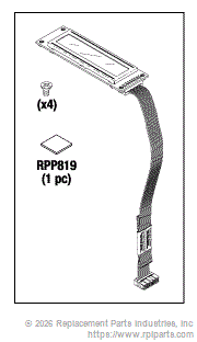 RPI SCA022 Display Assembly 