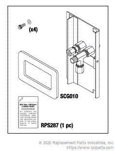 RPI SCB043 Probe Bracket 