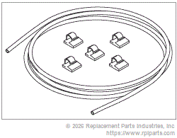 RPI SCK017 Exhaust Tubing Kit
