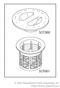 RPI SCK059 Reservoir Cap & Filter