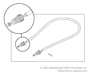 RPI SDA071 Tubing Assembly (H2O2 Delivery- 19" Lg) 