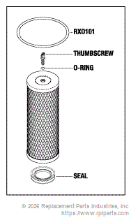 RPI SDF061 Oil Mist Filter Cartridge