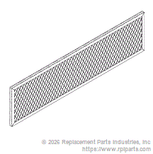 RPI SDF066 Air Filter (Rear Panel) 