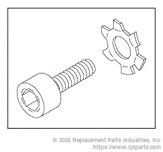 RPI SDK012 Feedthru Screw Washer Kit 