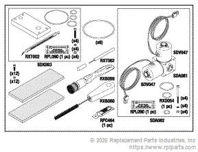 RPI SDK051 Vaporizer/Condenser Service Kit 
