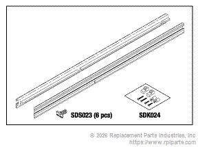 RPI SDS034 Shelf Support (Upper)
