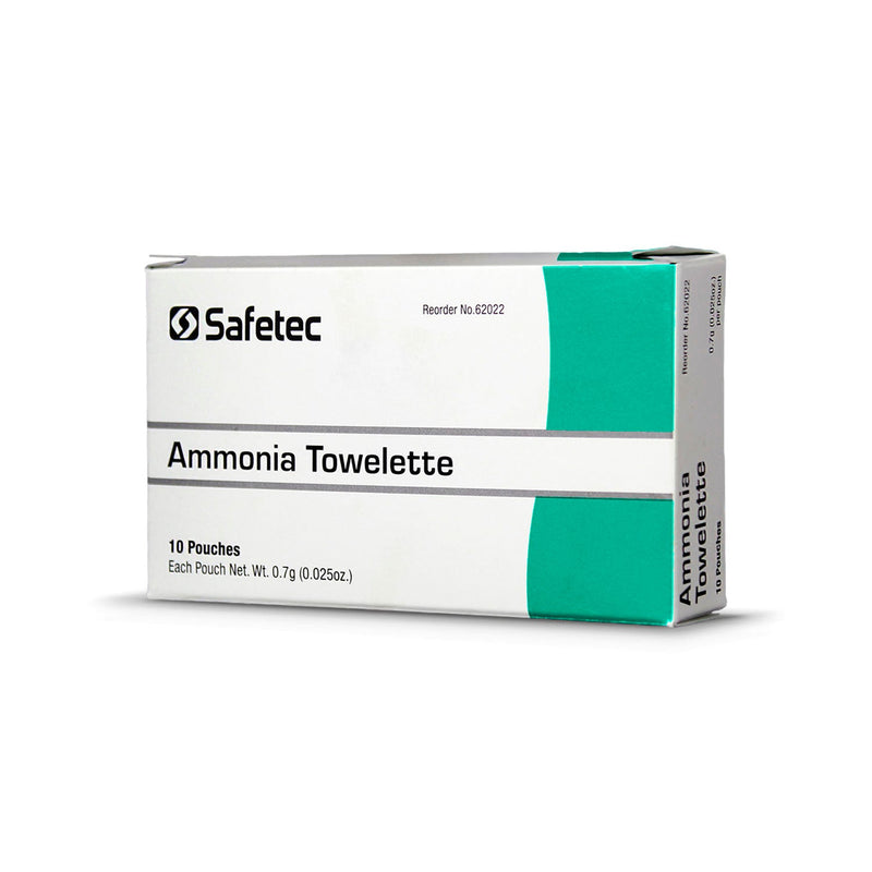 Safetec Ammonia Inhalant  Inhalant 10/bx, 30 bx/cs
