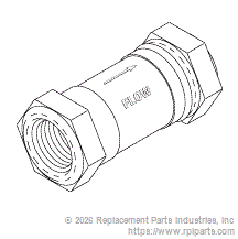 RPI SSV056 Check Valve (Anti-Syphon) (Ck-10)