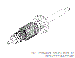 RPI STA026 Armature Assembly 