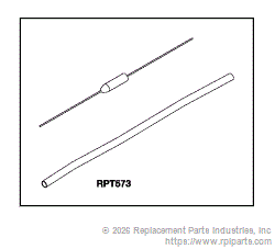RPI STF036 Thermal Fuse (104°C) 