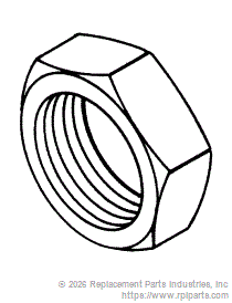 RPI STN017 Shaft Nut 