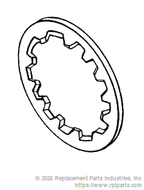 RPI STW025 Internal Tooth Washer