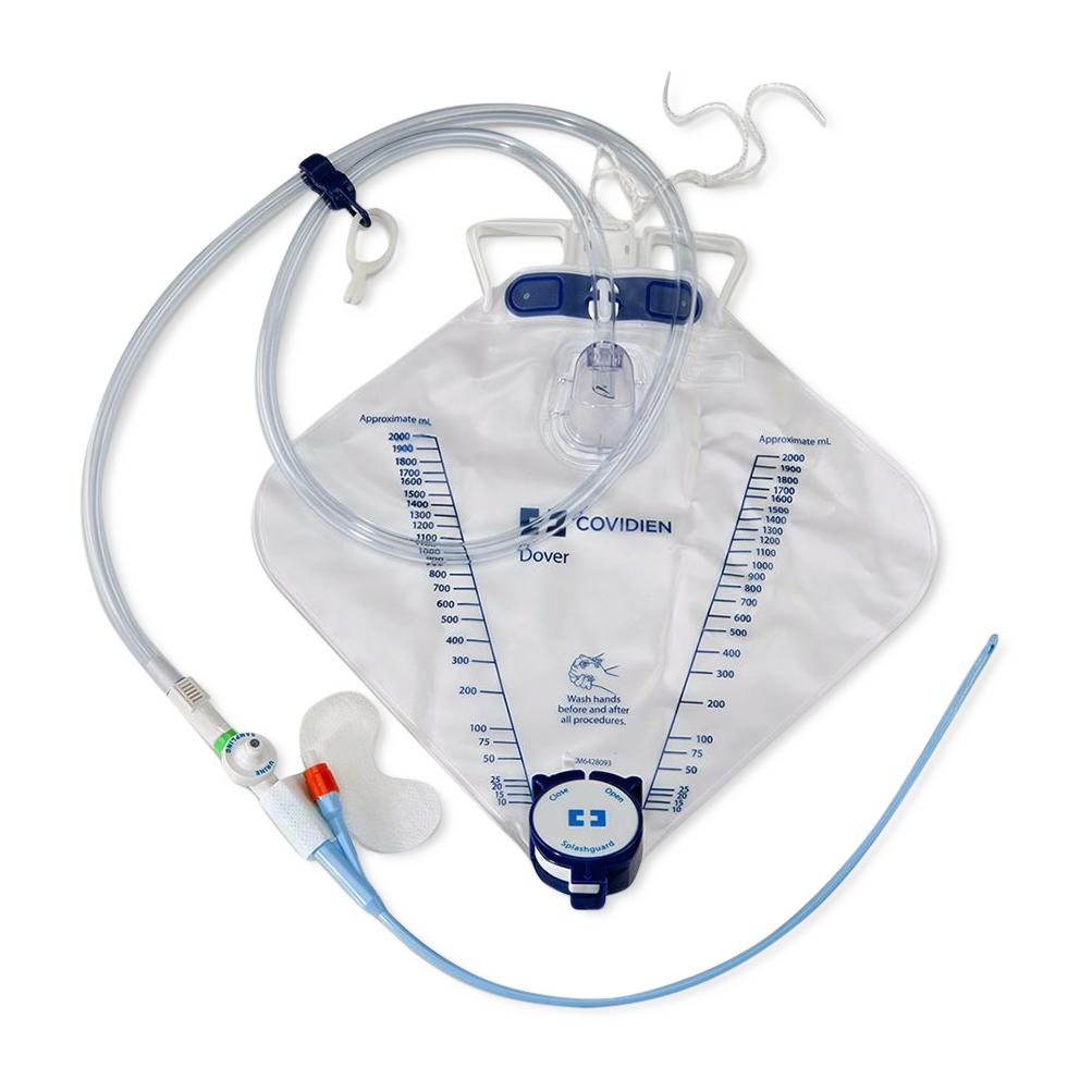 METER URINE SLILICONE FOLEY16FR 5ML/2000ML 10/CS