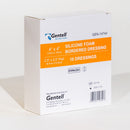 FOAM SILICONE 4INX4IN BORDEREDDRESSING 50/CS