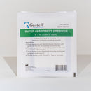 DRESSING SUPER ABSORBENT4INX4IN 50/BX