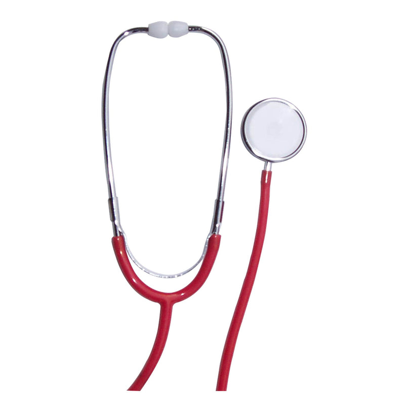 Dukal Corporation Dukal Tech-Med Single Head Stethoscope  22", Red