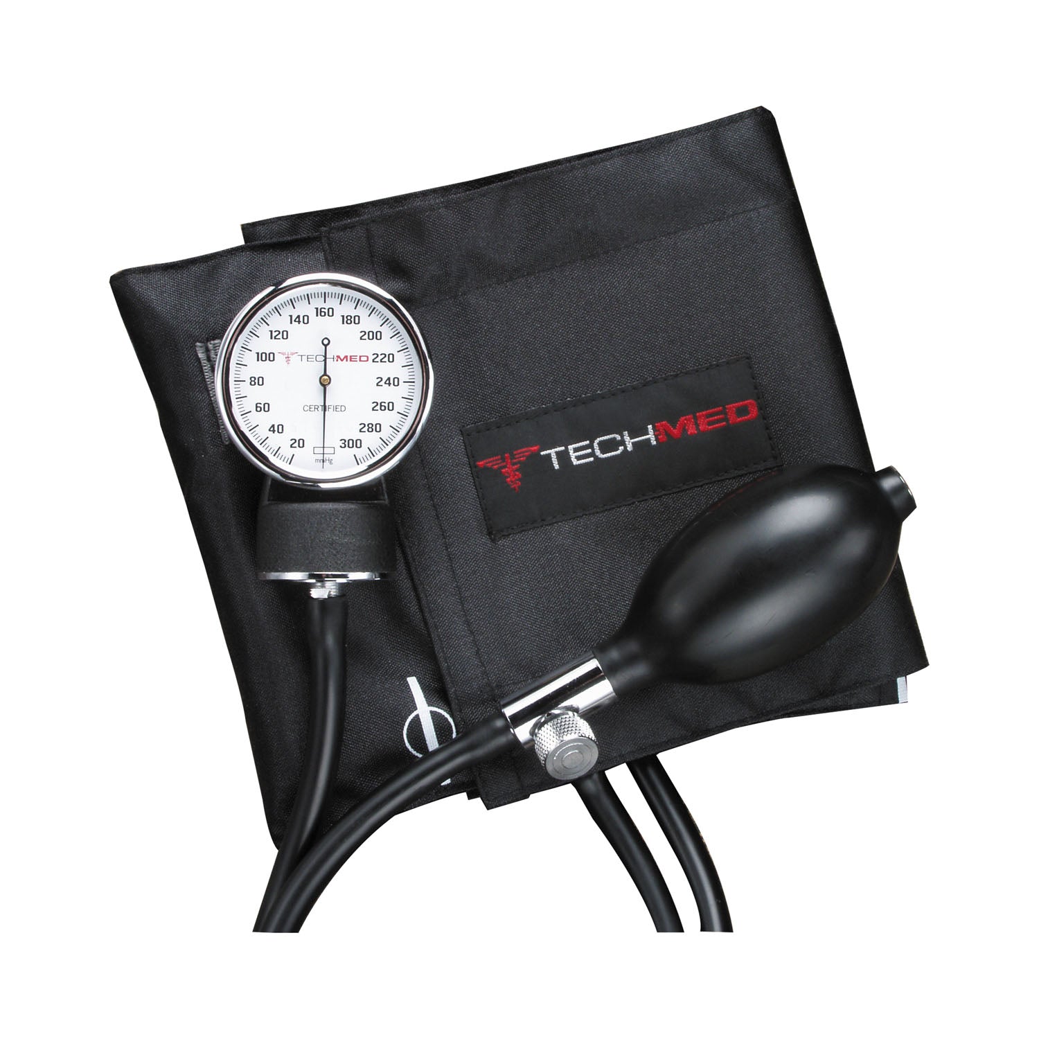 Dukal Corporation Dukal Tech-Med Deluxe Sphygmomanometer  Free, Child, Black