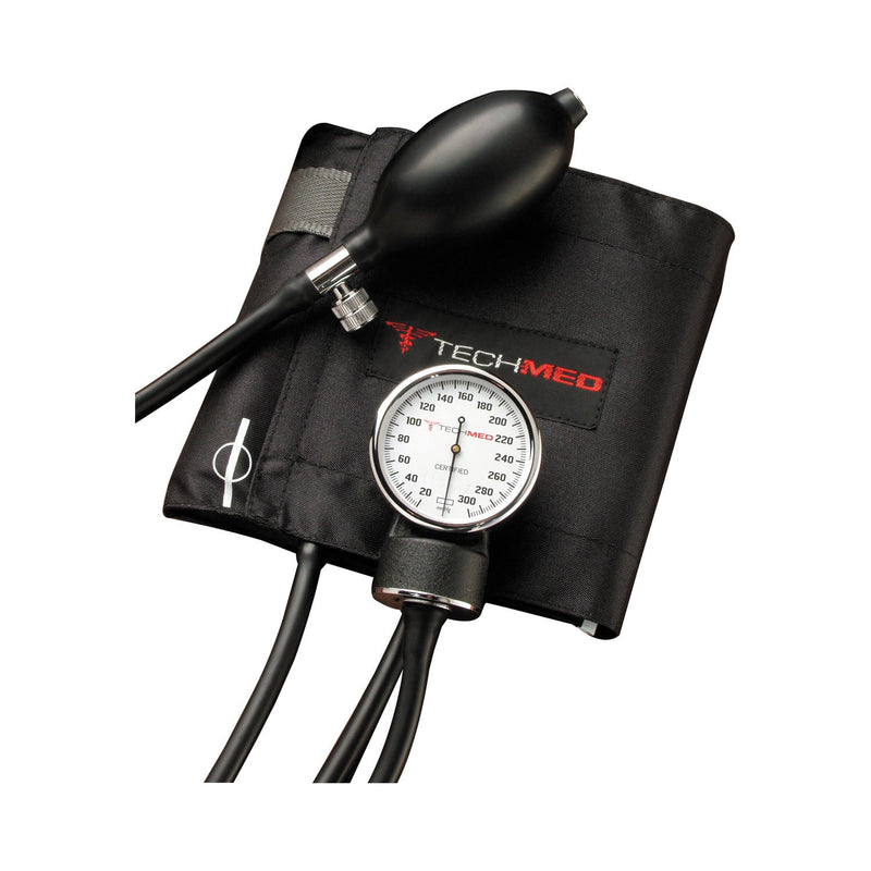 Dukal Corporation Dukal Tech-Med Standard Sphygmomanometer  Cuff, Adult, Black