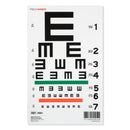 EYE CHART ILLUMINATED 20FTILLITERATE