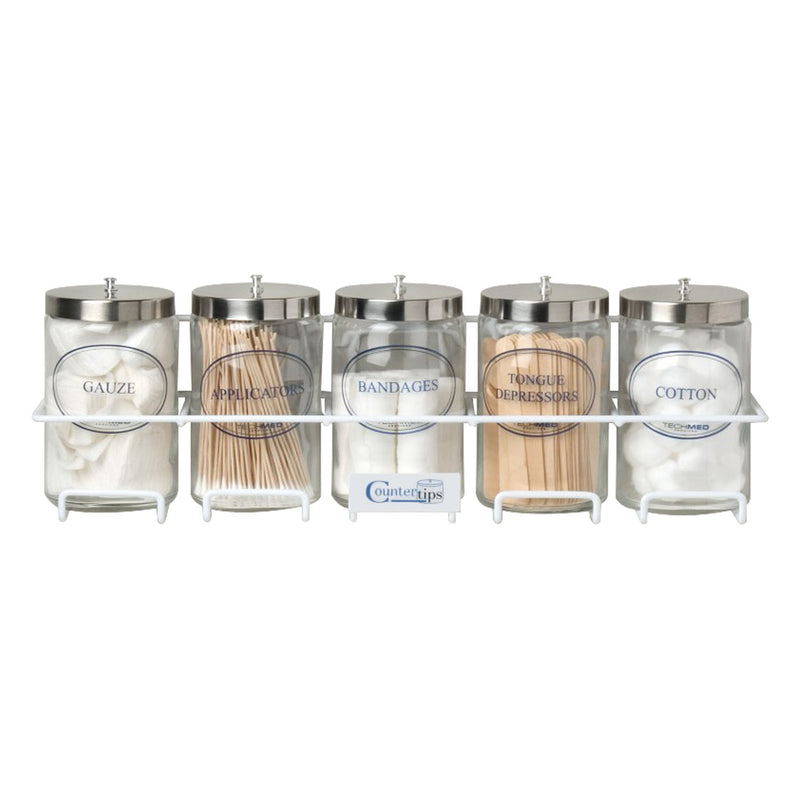 SUNDRY JAR RACK VINYL COATEDSTEEL HOLDS 5JARS