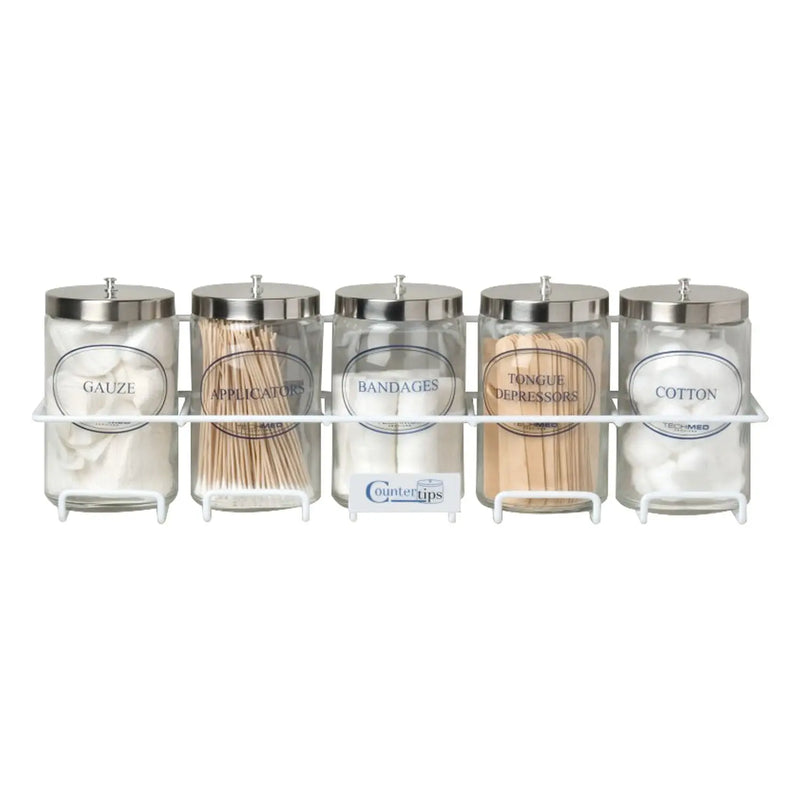 SUNDRY JAR RACK VINYL COATEDSTEEL HOLDS 5JARS