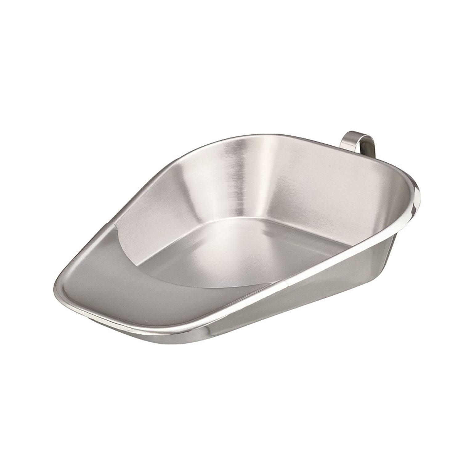 Dukal Corporation Dukal Tech-Med Bedpans  Fracture Bedpan, 11 7/8" x 9.5" x 2 7/8", Stainles