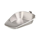 Dukal Corporation Dukal Tech-Med Bedpans  Fracture Bedpan, 11 7/8" x 9.5" x 2 7/8", Stainles