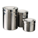 Dukal Corporation Dukal Tech-Med Dressing Jars  Dressing Jar, 1 Qt, Stainless Steel