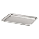 Dukal Corporation Dukal Tech-Med Instrument Trays  Flat Instrument Tray, 13 5/8" x 9¾" x 5/8", Stainl