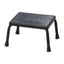 FOOTSTOOL W/BLACK FINISH