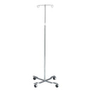 Dukal Corporation Dukal Tech-Med Iv Pole  IV Pole, 2 Hook, 4 Caster, Adjust 47" - 84" (114 e
