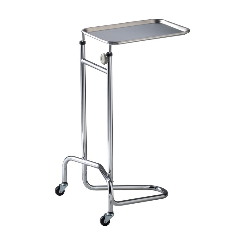 Dukal Corporation Dukal Tech-Med Mayo Stand  Stand, California Style Base, Adjusts 34" - 53" (2
