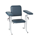 Dukal Corporation Dukal Tech-Med Blood Draw Chair  Blood Draw Chair, Straight Arm, Upholstered, Steel