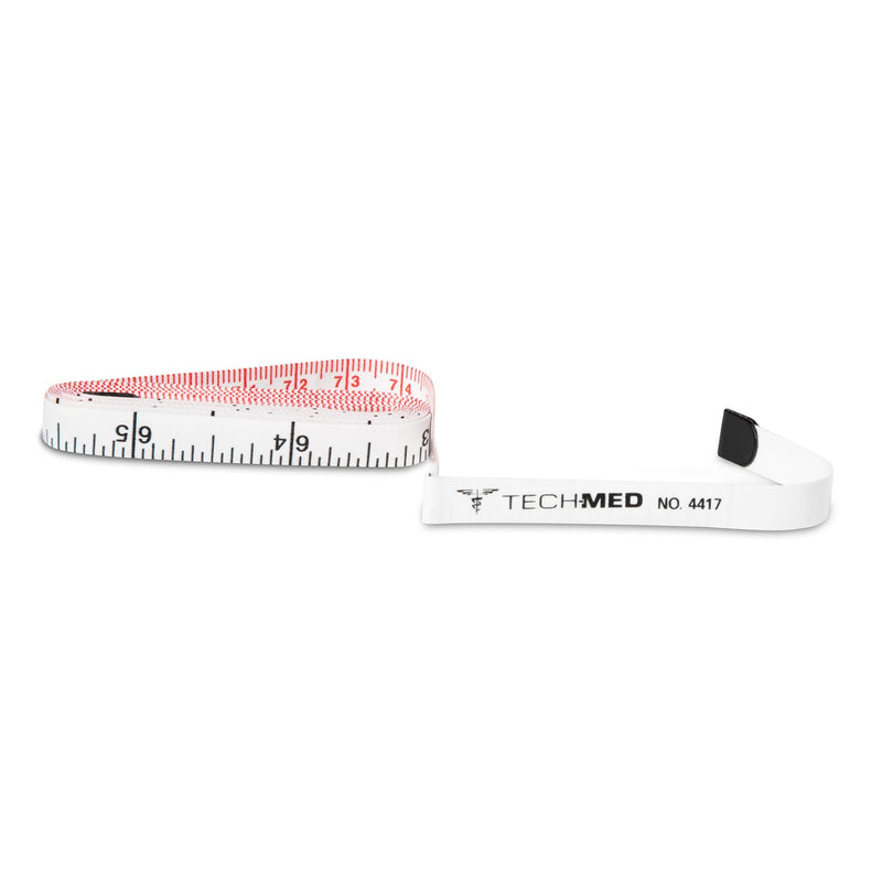 Dukal Corporation Dukal Tech-Med Tape Measure  Tape Measure, Cloth, 72"L, ¼"W, Linen-Like Fibergl