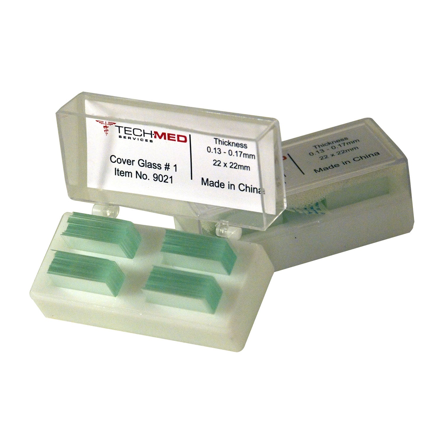 Dukal Corporation Dukal Tech-Med Cover Glass  Glass, 13mm x 17mm, #1 Thickness, 2 oz/ea