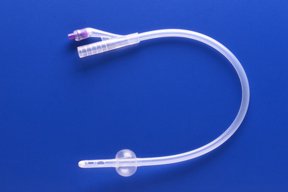 Foley Catheter Rusch 2-Way Standard Tip 30 cc Balloon 22 Fr. Silicone 
