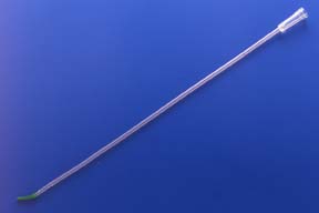 Urethral Catheter Rüsch Tiemann Tip Silicone Coated PVC 22 Fr. 16 Inch Length (Box of 50)