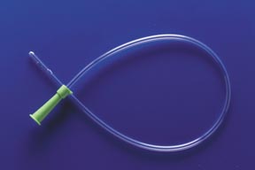 Urethral Catheter Easy Cath Straight Tip Uncoated PVC 14 Fr. 7 Inch Length (Box of 50)
