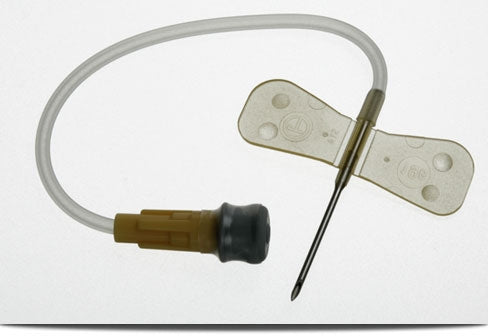 Infusion Set Surflo 25 Gauge 3/4 Inch 3-1/2 Inch Tubing Without Port 