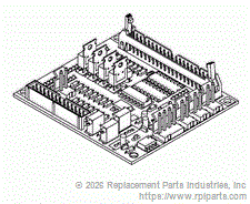 RPI TUB154 Pc Board (Ajunc-3) 