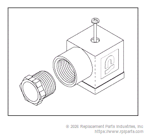 RPI TUC084 Wire Connector With Gasket 
