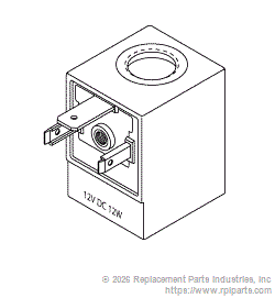 RPI TUC087 Magnetic Coil (12W) 