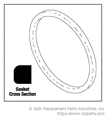 RPI TUG002 Door Gasket (Fits Only Serial #8805 And Below) 