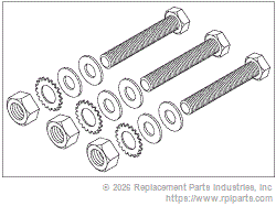 RPI TUH015 Heater Mounting Hardware