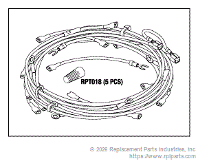 RPI TUH044 Wire Harness