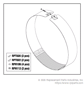 RPI TUH147 Heating Element 