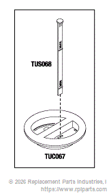 RPI TUK075 Reservoir Cover With Dipstick 