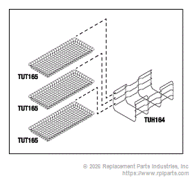 RPI TUK163 Holder And Tray Kit 