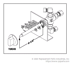RPI TUV025 Multi-Purpose Valve Assembly 
